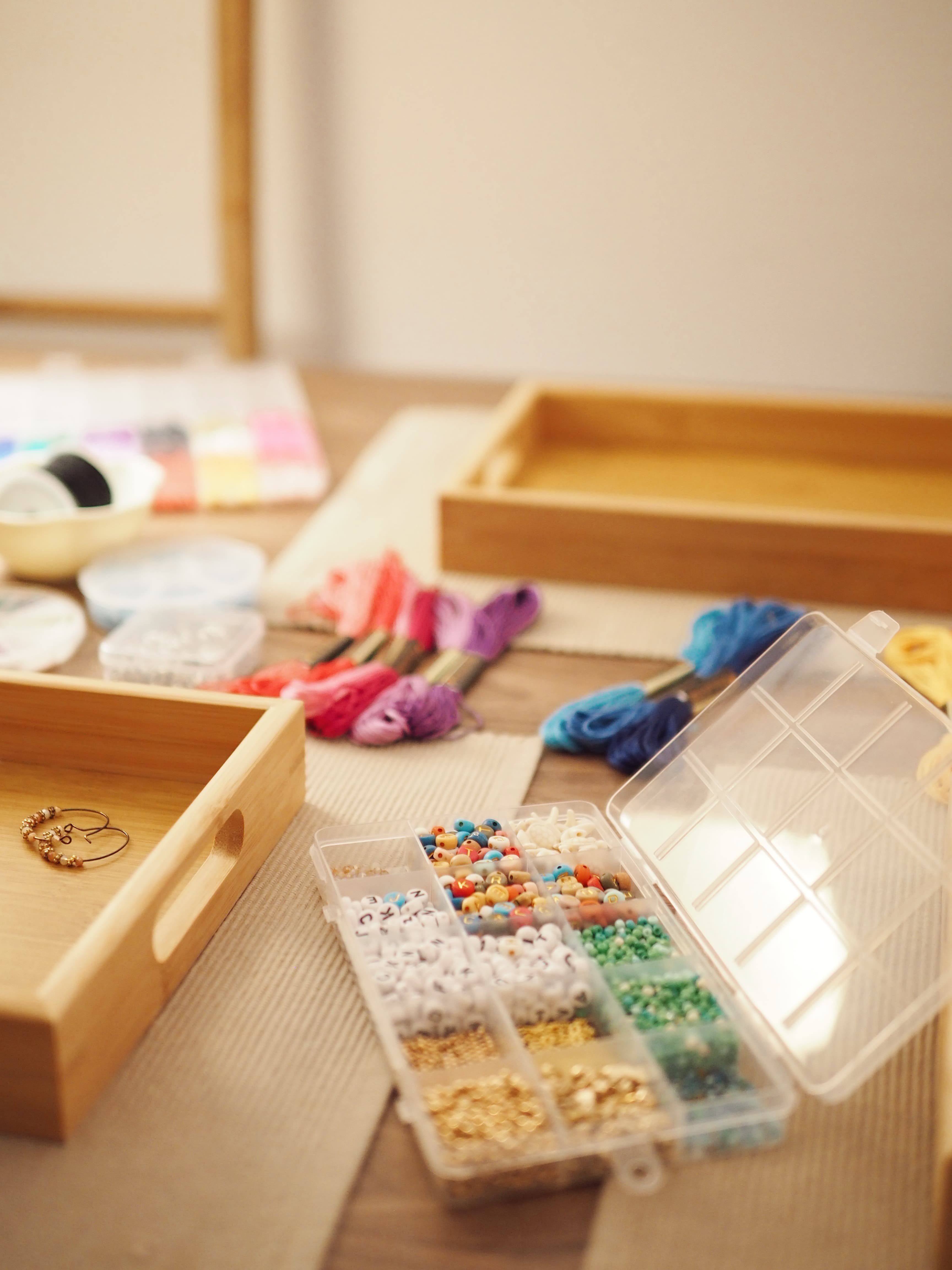 Materials suaus per al taller Beauty Kids