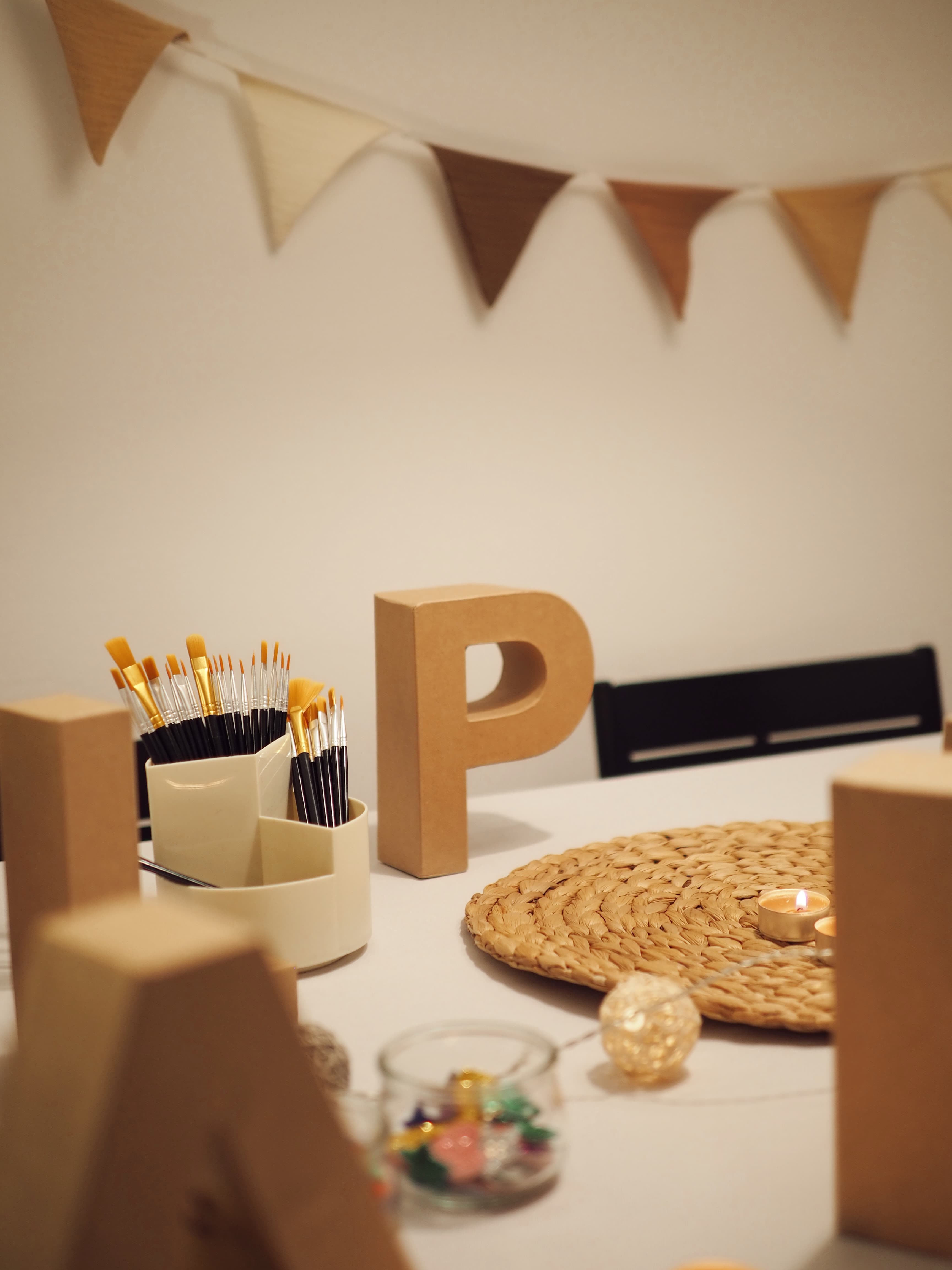 Inicial decorativa preparada per personalitzar