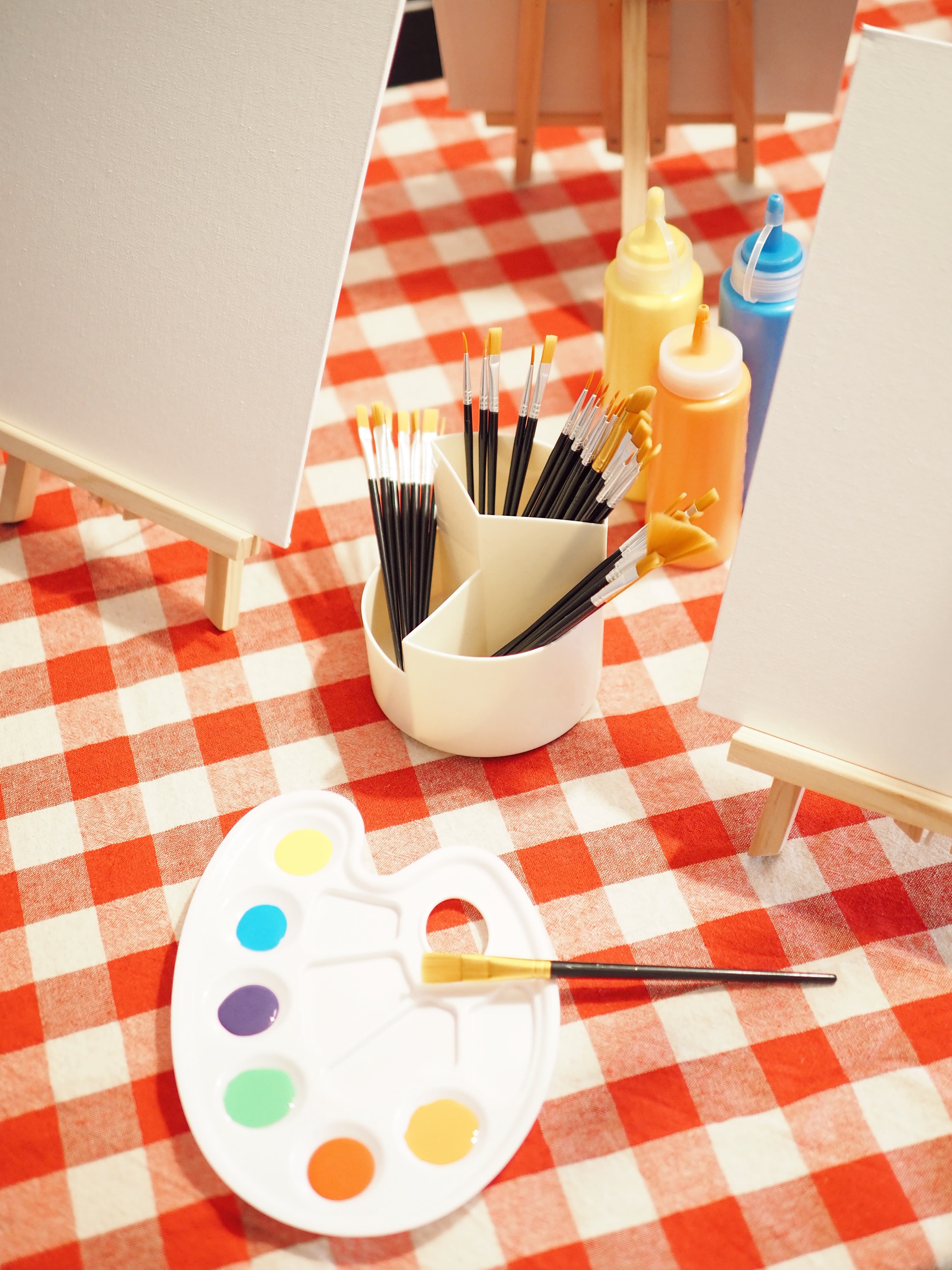Resultats del taller de llenç creatiu